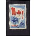 1967 canada centenial 5c f/u sg578