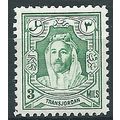 Transjordan 1943 SG232 3m Green Mounted Mint . ...