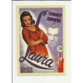 LAURA Gene Tierney, Dana Andrews Poster Art Pos...