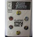 SILVER SURFER ' COLLECTORS PIN SET ' (1989)