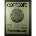 1970 3M 209 Copier Ad - Compare Billing Systems