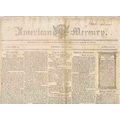 CT Hartford Newspaper Title: American Mercury D...