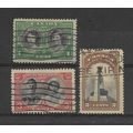 Canada.1939 Royal Visit set of 3.Fine Used.Sept19