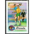 Grenada 1974 World Cup Football 1c Multicoloure...