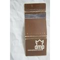 Matchbook Cover DMP International Hotels