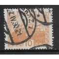 AUSTRIA 1929 10g ORANGE GUSSING SG 646 FINE USED
