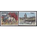 France 1978 SG 2249-50 Used - Art (D-771 (1))
