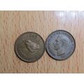 GB 1943 George VI Wren Farthing Coin