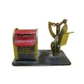 Vintage Mini Mail Box for Stamps With Letter Ho...