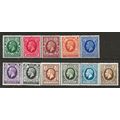 1934 Photogravure Set SG439-449 Fine Mounted Mi...