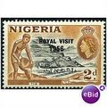 Nigeria 1956 SG81 2d Black & Ochre Royal Visit ...