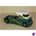 Hot Wheels Green & White Semi Fast