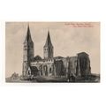 Old art Postcard of Reculver Church Herne Bay K...