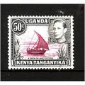 KENYA,UGANDA AND TANGANYIKA 1949 50c PURPLE AND...