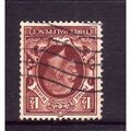 GREAT BRITAIN 1934 SG 441i 1 1/2d RED BROWN WMK...