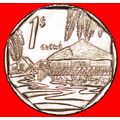 BRIDGE: CUBA ★ 1 CONVERTIBLE PESO 2007 COIN ali...