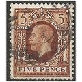 1934 SG446 5d Yellow-Brown Photogravure Fine Us...