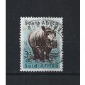 SouthAfrica.SG155 3d White Rhinoceros.Fine Used...