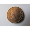 1995 QUEEN ELIZABETH II GIBRALTAR TWO PENCE FRE...