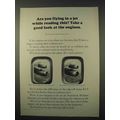 1963 American Airlines Ad - Take a Good Look at Engines