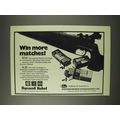 1976 Dynamit Nobel R50 and R25 Cartridges Ad