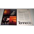 1979 Tenneco Oil Ad - Energy No Product More Important