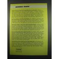 1984 Hughes Aircraft Ad - Weather Satellites