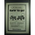 1986 Massey-Ferguson MF 1010 and MF 1010 Hydro Tractors Ad