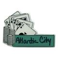 Atlantic City Royal Flush Fridge Magnet