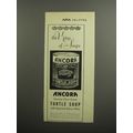 1952 Ancora Turtle Soup Ad - The King of Soups