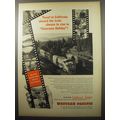 1955 Western Pacific Railroad Ad - Star in Cinerama Holiday