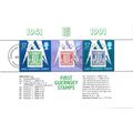Guernsey Booklet Stamps 50th Anniv. 1st Stamp M...
