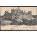 Reichstagsgebäude, Berlin, 1903 - Saalfeld AK