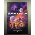 1994 NBC Earth 2 TV Show Advertisement - Earth 2 This time, we are the aliens