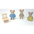 Sylvanian Families FLAIR Maces Mice Mouse and f...