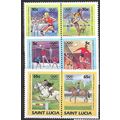 1984 6 different values - MNH (**) - pairs - OL...