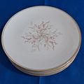 Vintage Lot 4 Noritake CLAIRE SALAD PLATES #590...
