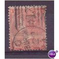 victoria sg80 4d pale red fine used ae cv £90 1862