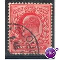 GB stamps 1902-10 KEV11 - 1d SG219 Slough 5