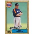 1987 Topps - #343 - Hal Lanier TC