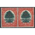 KUT 1941 SG153 20c on 6d Green & Vermillion Mou...