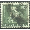 India 1965 - SG510 - 15p green - Plucking Tea -...
