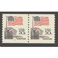 1895a 20c U.S. Flag Fine MNH SG CNP Left 4 V0089