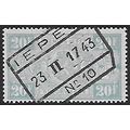 Belgium Epm Mi 245: 20 Fr. pale blue Railway Pa...