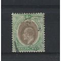 SthNigeria.SG10 1/2d Grey-Black and Pale-Green....