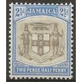 Jamaica 1903 SG35 2 1/2d Grey & Ultramarine Wmk...