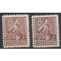 Mi: 24a/aa MNH 1945 Cat € 309