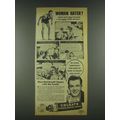 1936 Colgate Ribbon Dental Cream Ad - Woman Hater?