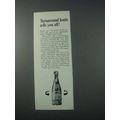1963 Seven-Up 7up Soda Ad - Turnaround Bottle
