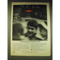 1963 Travelers insurance Ad - Safe drivers pay less for Travelers Insurance
